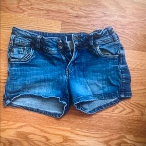 Blue Denim Women's Shorts